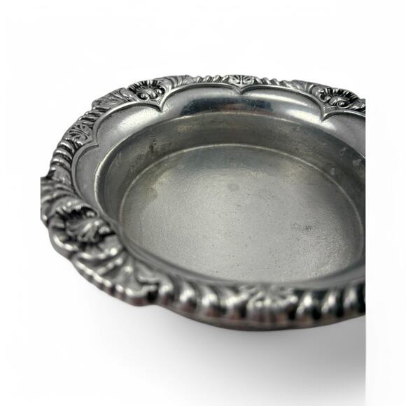 Vintage Wilton Armetale Pewter-Style Ashtray - Columbia, PA - Picture 2 of 9